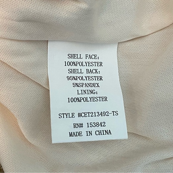 MELLODAY Cream Sequin Dolman Sleeve Top - Picture 8 of 8